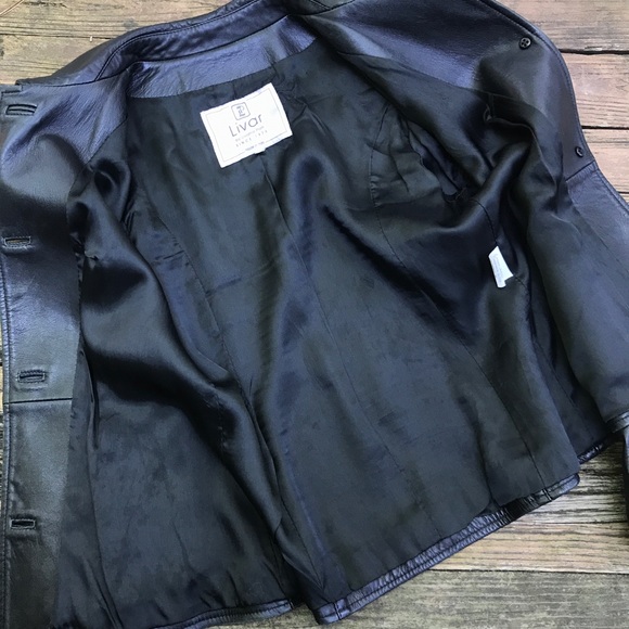 Vintage Italian Leather Lambskin Jacket | Livar by Liviana Palli | Made in Italy - Picture 5 of 7